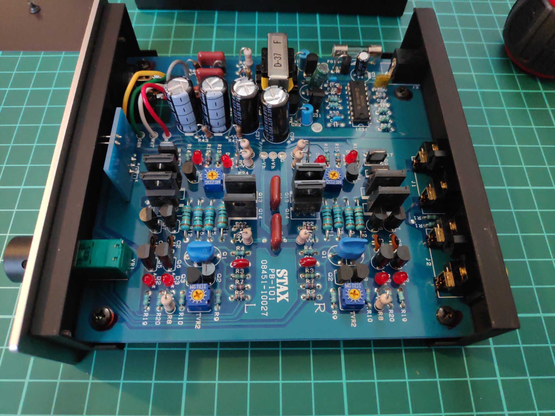 STAX SRM-252S の回路図 - エレクトロニクス・フィーバー